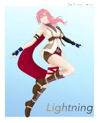 lightning farron from final fantasy