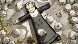 clumsy nun (diva) from little nuns (diva) by diva (hyxpk)