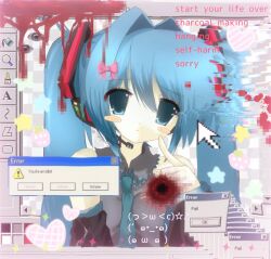 hatsune miku from vocaloid