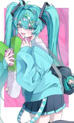hatsune miku from vocaloid