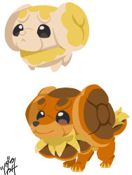 dachsbun from pokemon