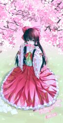 hakurei reimu from touhou