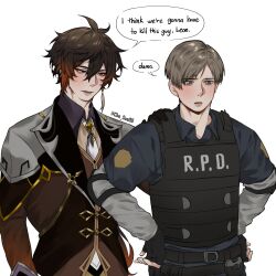 leon s. kennedy from genshin impact