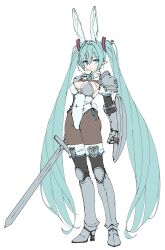 hatsune miku from vocaloid