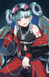 hatsune miku from magical mirai (vocaloid)