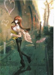 makise kurisu from science adventure by huke