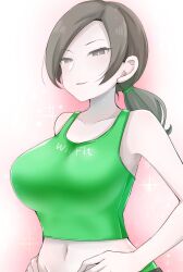 wii fit trainer (female) from wii fit