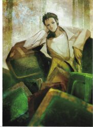 okabe rintarou from science adventure by huke