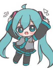 hatsune miku from vocaloid