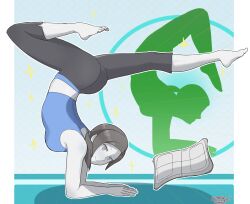 wii fit trainer (female) from wii fit