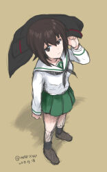 nishizumi maho from girls und panzer by mutsu (layergreen)