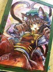 chen from touhou by harikona