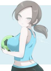 wii fit trainer (female) from wii fit