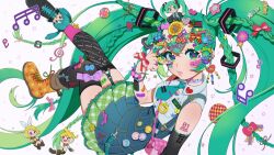 hatsune miku from vocaloid by yoyo (harapeko)