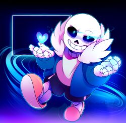 sans (undertale) from undertale by akashicartworks