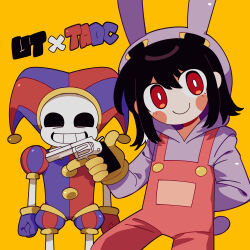 chara (undertale) from the amazing digital circus
