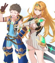mythra (xenoblade) from xenoblade chronicles (series)