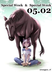 special week (racehorse) from real life by tonpuu