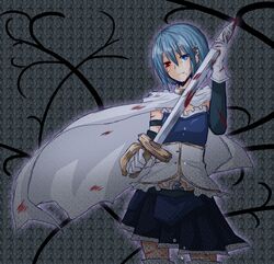 miki sayaka from mahou shoujo madoka magica by moondrop