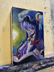 patchouli knowledge from touhou by harikona
