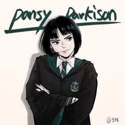 pansy parkinson from harry potter (series)