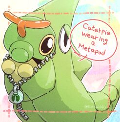 caterpie from pokemon by kotobukkii (yt lvlv)