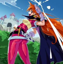 lina inverse from slayers by wanderjegson