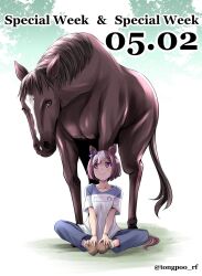 special week (racehorse) from real life by tonpuu
