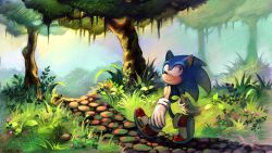 sonic the hedgehog from sonic (series) by starcat bloom