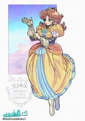 princess daisy from super mario bros. by oomasa teikoku