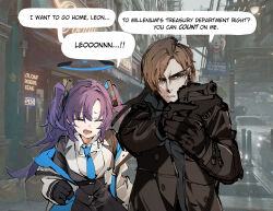 leon s. kennedy from blue archive by eri (erikiri)