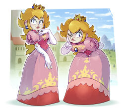 princess peach from mario (series)