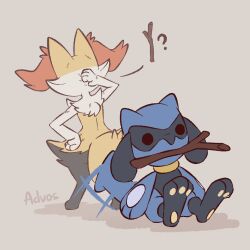 braixen from pokemon by advos