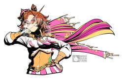 t.m. opera o (umamusume) from tengen toppa gurren lagann by mouhantain