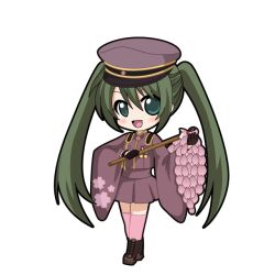 hatsune miku from senbonzakura (vocaloid)