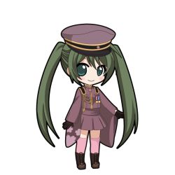 hatsune miku from senbonzakura (vocaloid)
