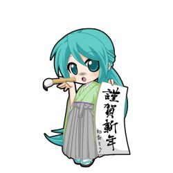 hatsune miku from vocaloid