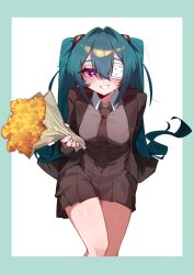 hatsune miku from monitoring (vocaloid)