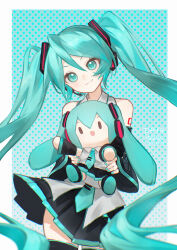 hatsune miku from vocaloid