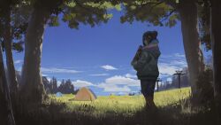 shima rin from yurucamp