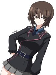 nishizumi maho from girls und panzer by aikir (jml5160)