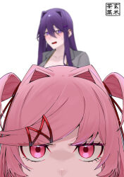 natsuki (doki doki literature club) from doki doki literature club