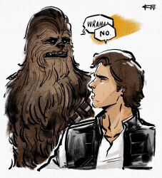 chewbacca from star wars