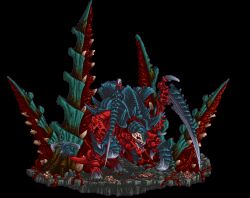 tyranid from warhammer 40k by steel joe