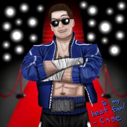 johnny cage from deviantart by earthrealmer2022