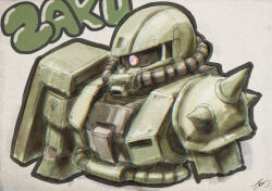 zaku ii from gundam