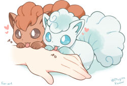 alolan vulpix from pokemon