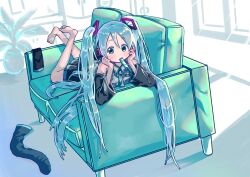 hatsune miku from vocaloid