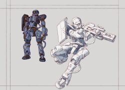 zaku ii from gundam by kou (mechalog)