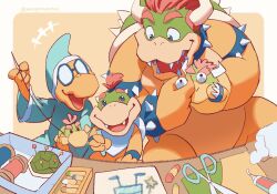 bowser from super mario bros. by monyorun